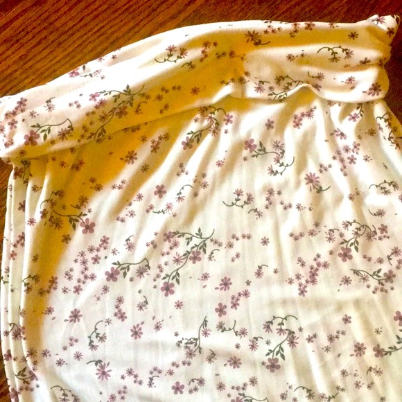 ARDENE Off-White Maxi Floral Skirt - Picture 4 of 4